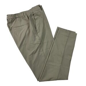 BYLT‎ Executive Pant Mens 32x30 Taupe Slim Performance Tech Stretch Smart Casual